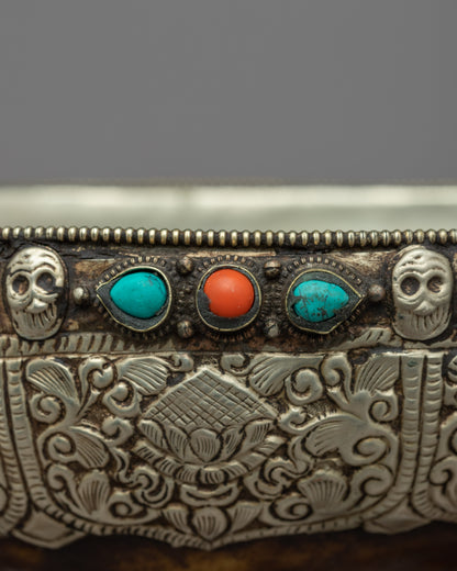 Buddhist Skull Sup"Kapala" | Tibetan Kapala for Offering