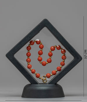 Tibetan Mala Beads in Frame | Himalayan Beads For the Meditaion