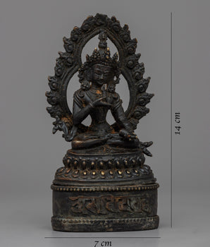Tibetan Vajrasattva Statue | Invoking Divine Purification and Healing