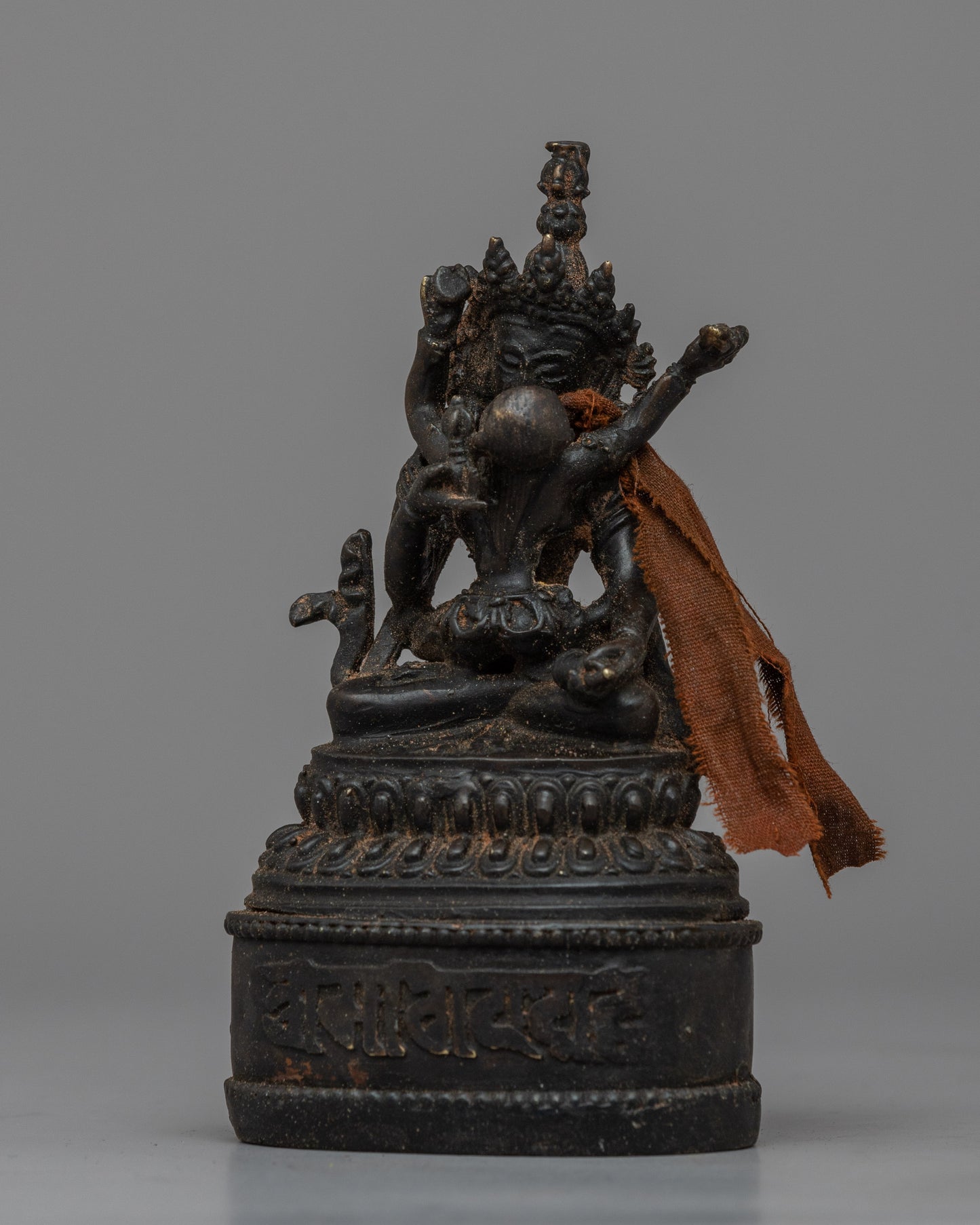 Handcrafted Small Vajrasattva Statue | Sacred Buddhist Sculpture