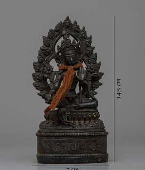 Green Tara Statue | Vintage Style of Buddhist Sculpture