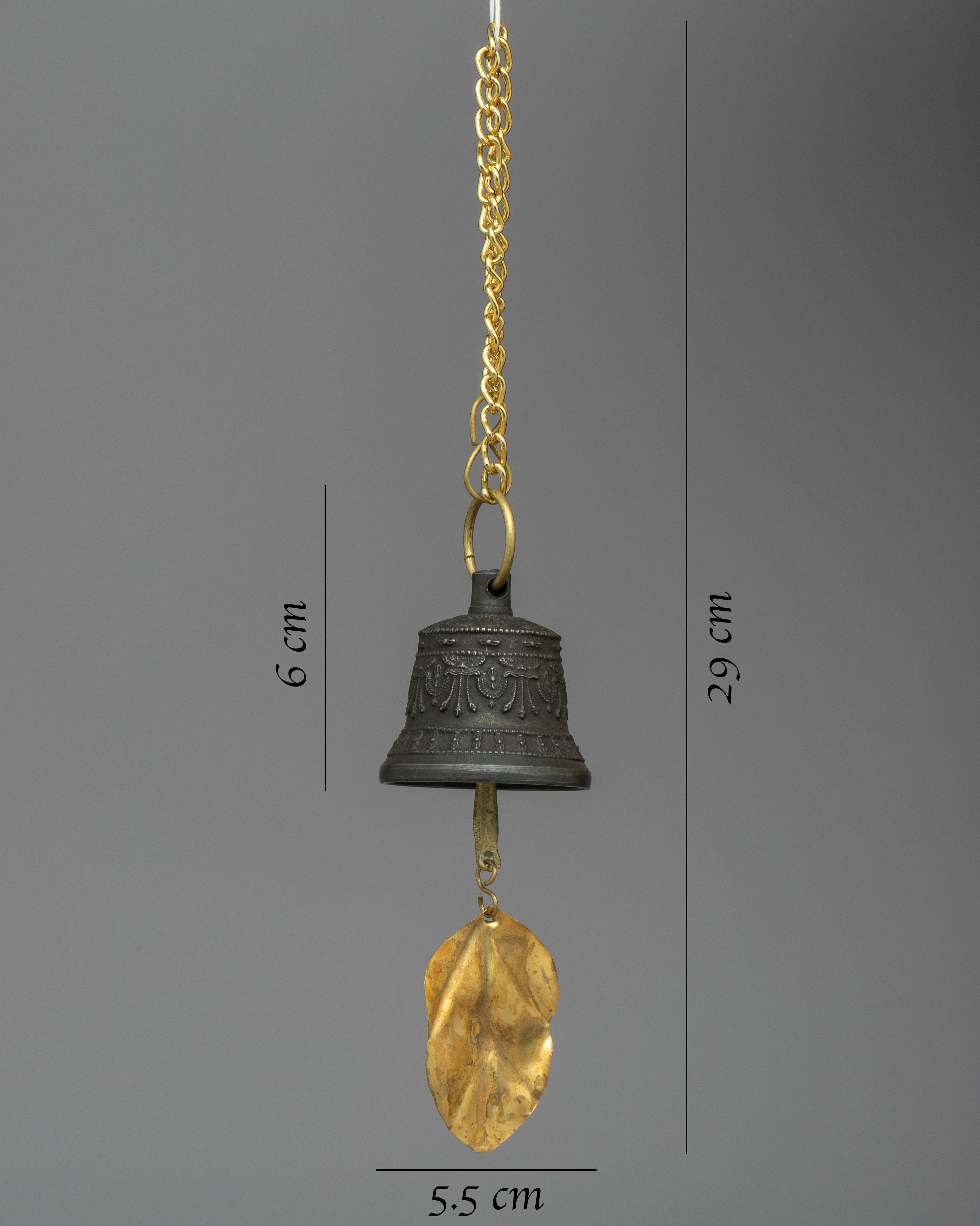 Bronze Hanging Bell | Revered Symbol with Melodious Vibratio
