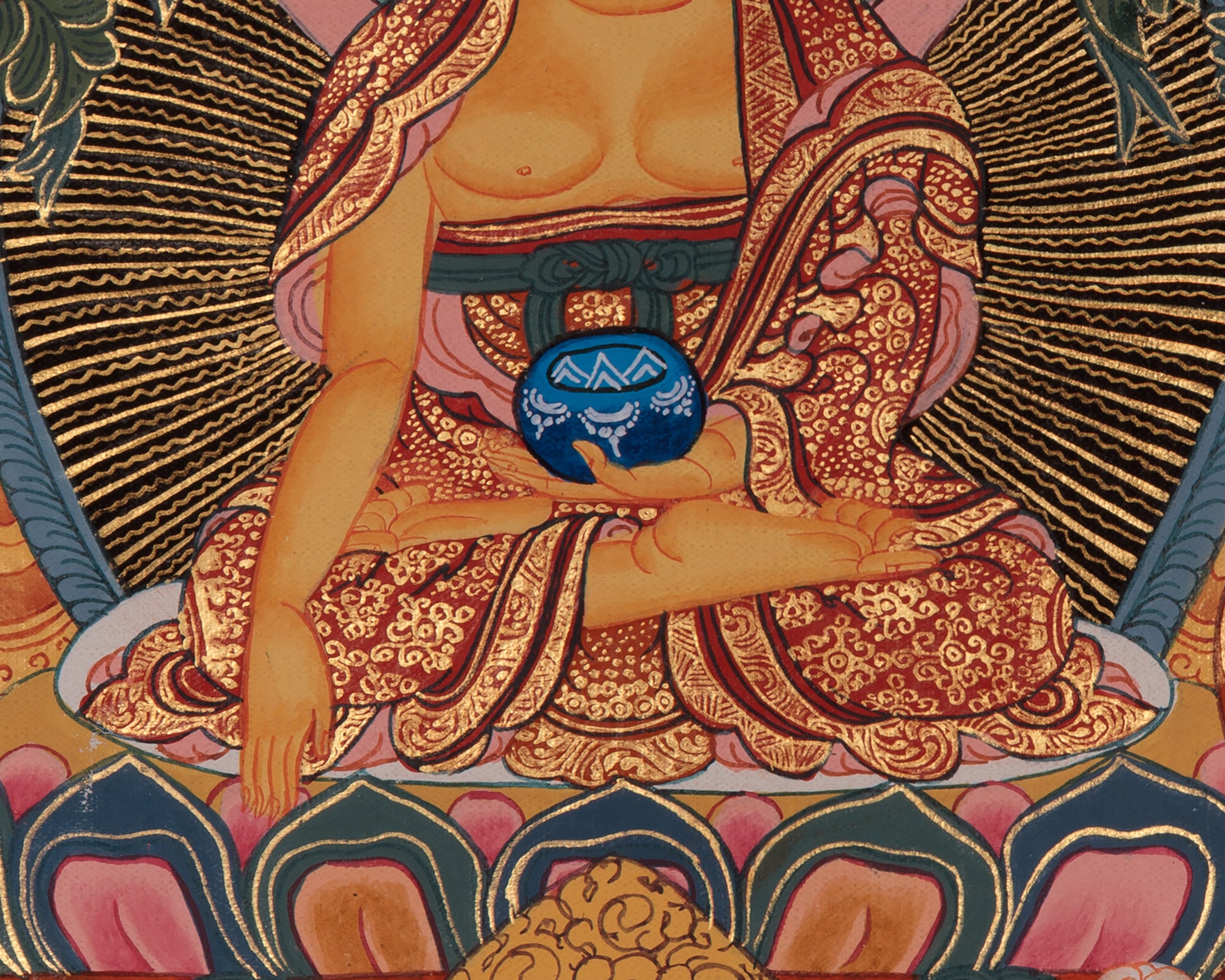 Sacred Buddha Life Story Artwork | Traditional Journey of Shakyamuni Buddha’s Enlightenment