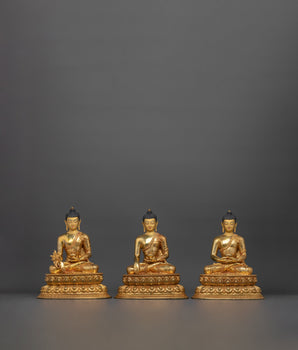 Sacred Three Buddha Set
