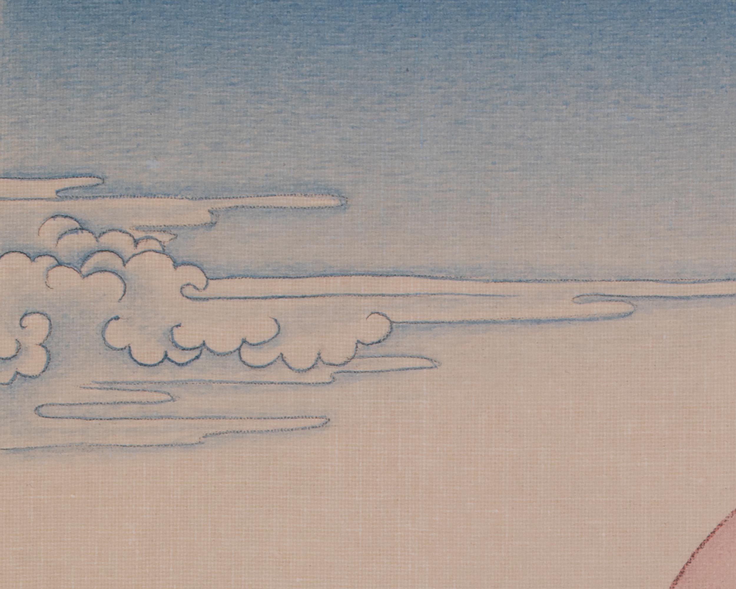 Healing Deity White Tara Art | Tibetan Compassion Artwork | Traditional Thangka