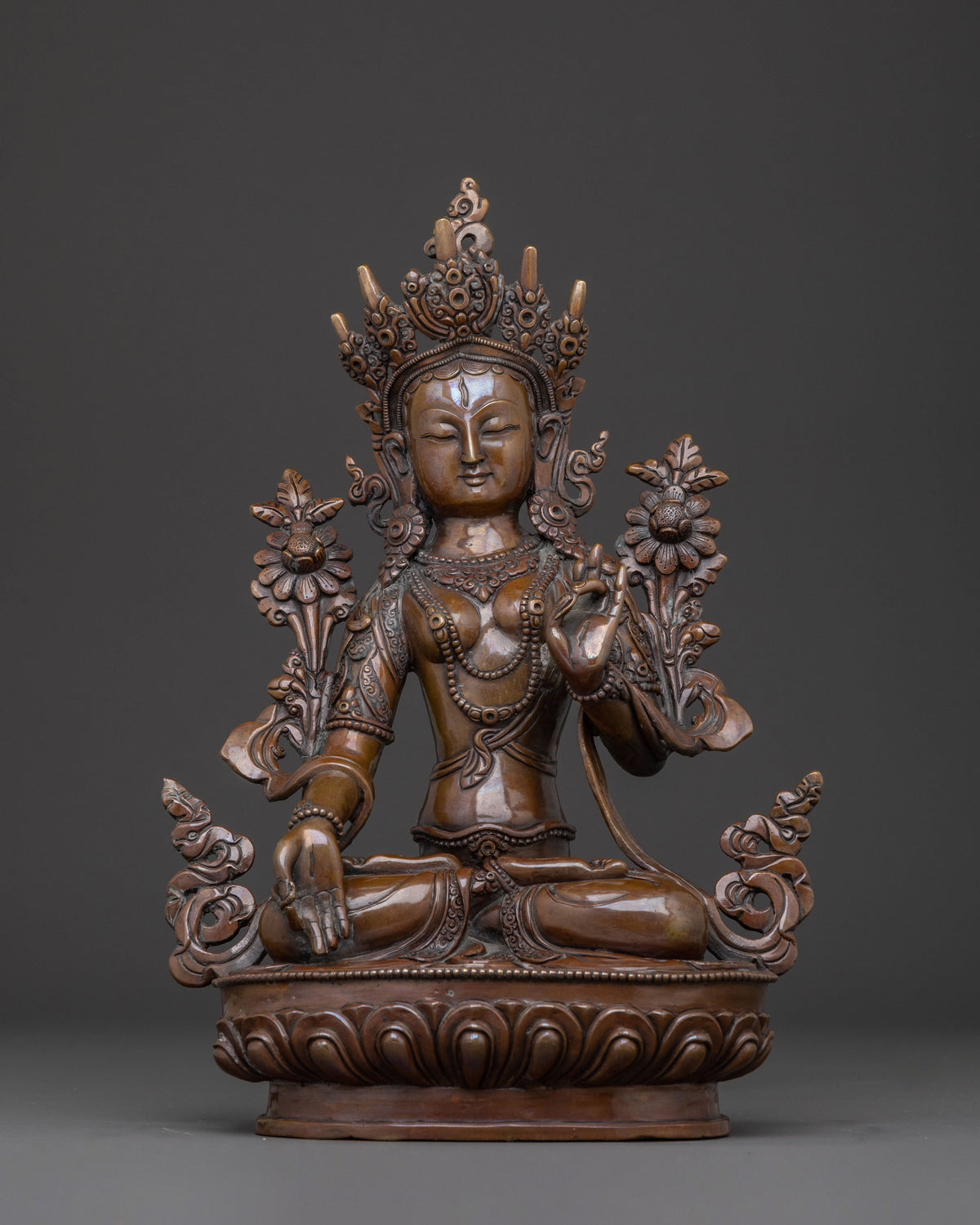 White Tara Spiritual Deity Statue