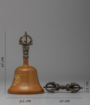 Rare Vajra and Bell Set | Enhancing Meditation, Prayer, and Devotion