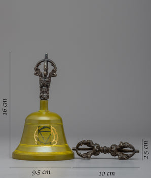 Vajra Dorje and Bell Set | Embracing the Sacred Union of Thunderbolt and Sound