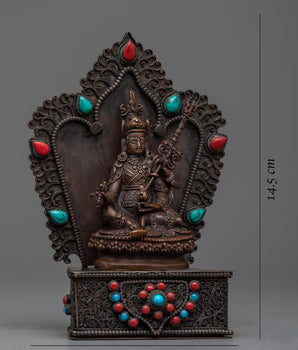 Guru Rinpoche Art | Traditional Tibetan Statue
