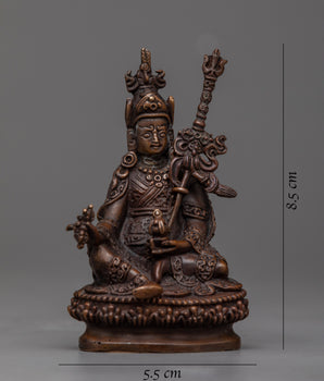 Guru Rinpoche Mini Statue | Iconic Representation of The Deity