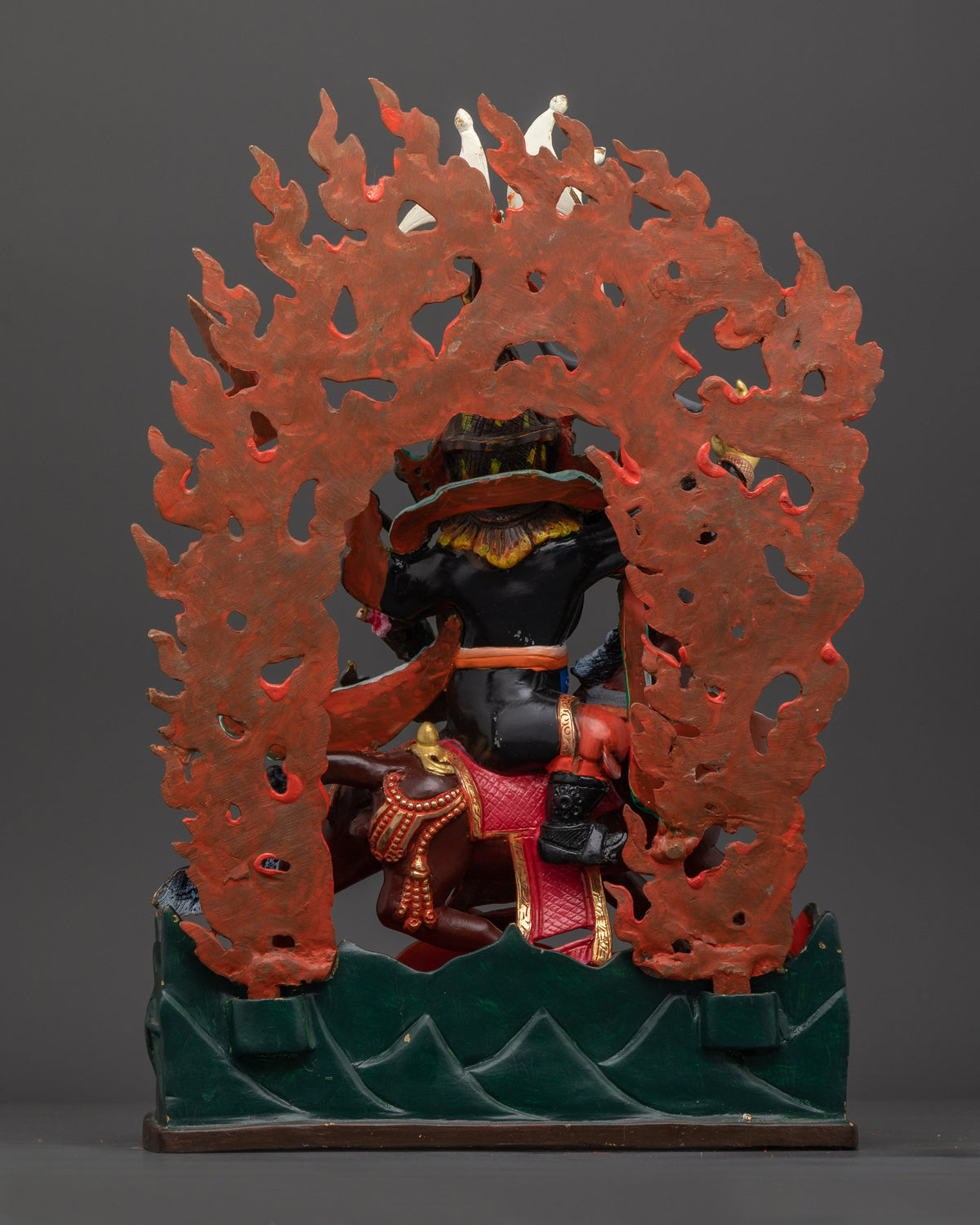 The Legendary Warrior King Geshar | Nepalese Traditional Artwork