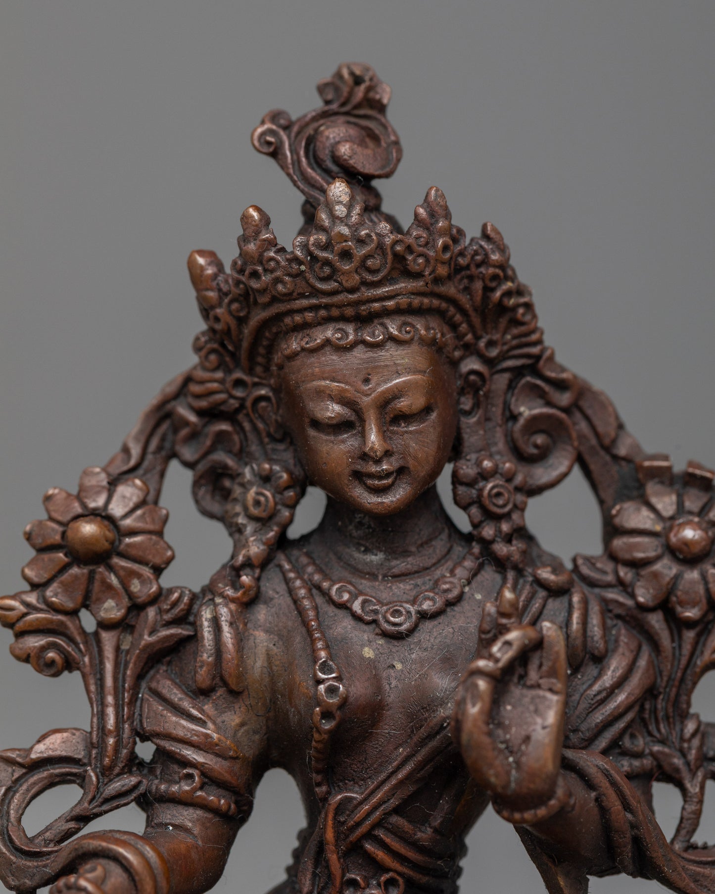 Goddess Green Tara Statue | Machine made for Spiritual Home Décor and Meditation Altar