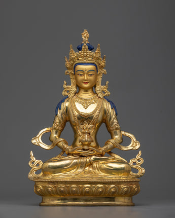 Amitayus Buddha Infinite Lite Statue 