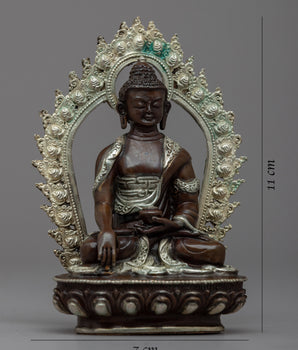 Machine-Made Shakyamuni Buddha Home Sculpture | Traditional Buddhist Art