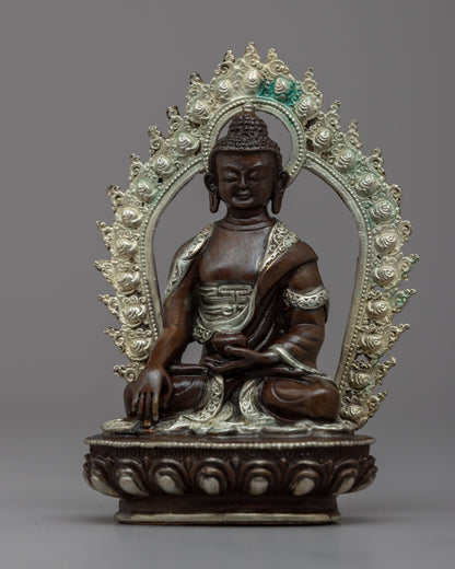 Machine-Made Shakyamuni Buddha Home Sculpture | Traditional Buddhist Art