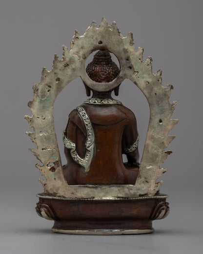 Machine-Made Shakyamuni Buddha Home Sculpture | Traditional Buddhist Art