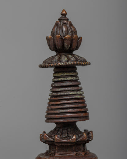 Machine Made Stupa | Embrace Serenity with this Beautiful Buddhist Symbol