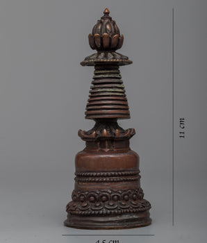 Machine Made Stupa | Embrace Serenity with this Beautiful Buddhist Symbol