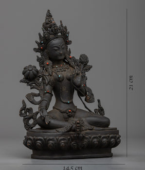 antique-looking-green-tara