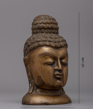 Antique Buddha Head | Experience Divine Presence