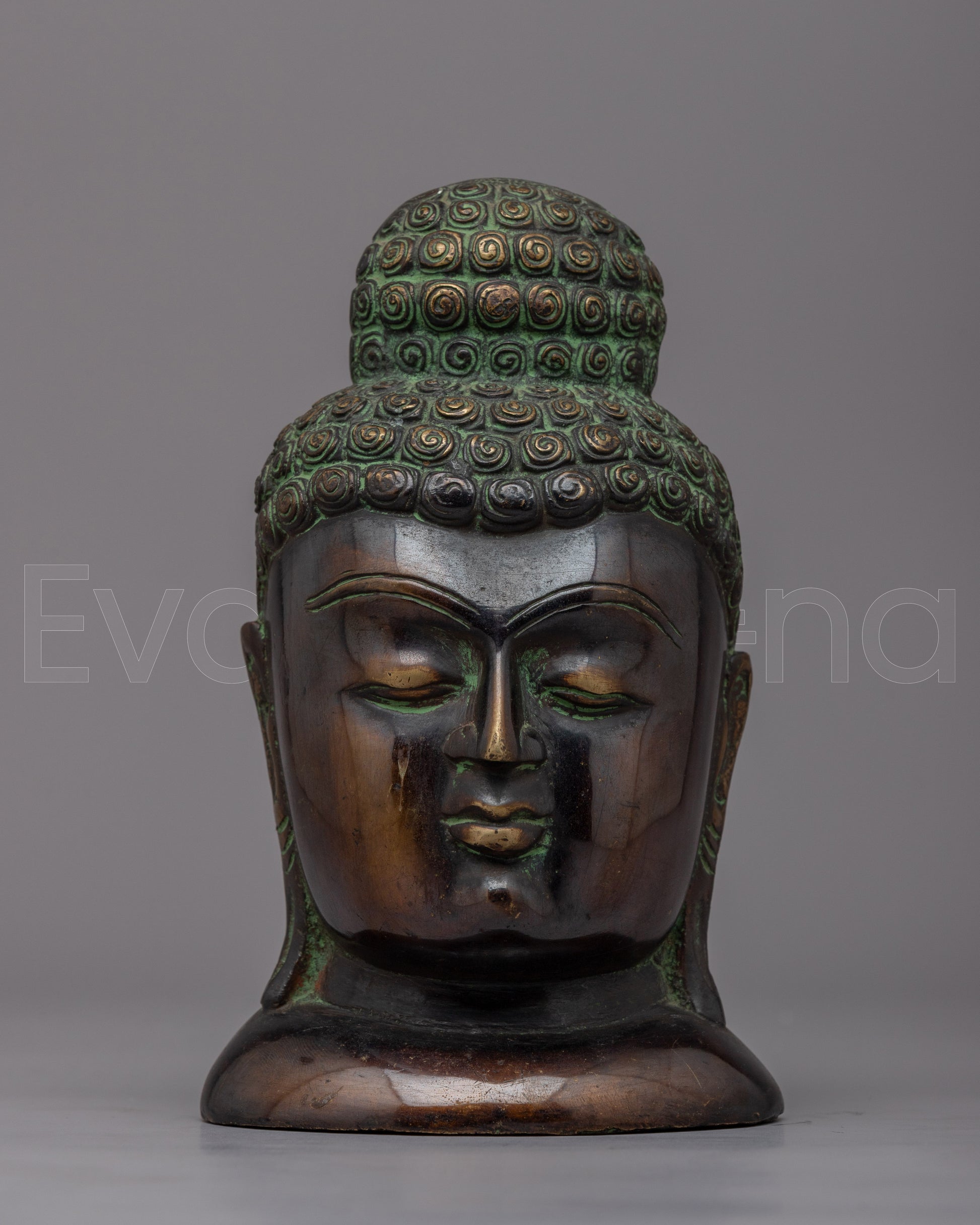 Buddha Snail Head Statue
