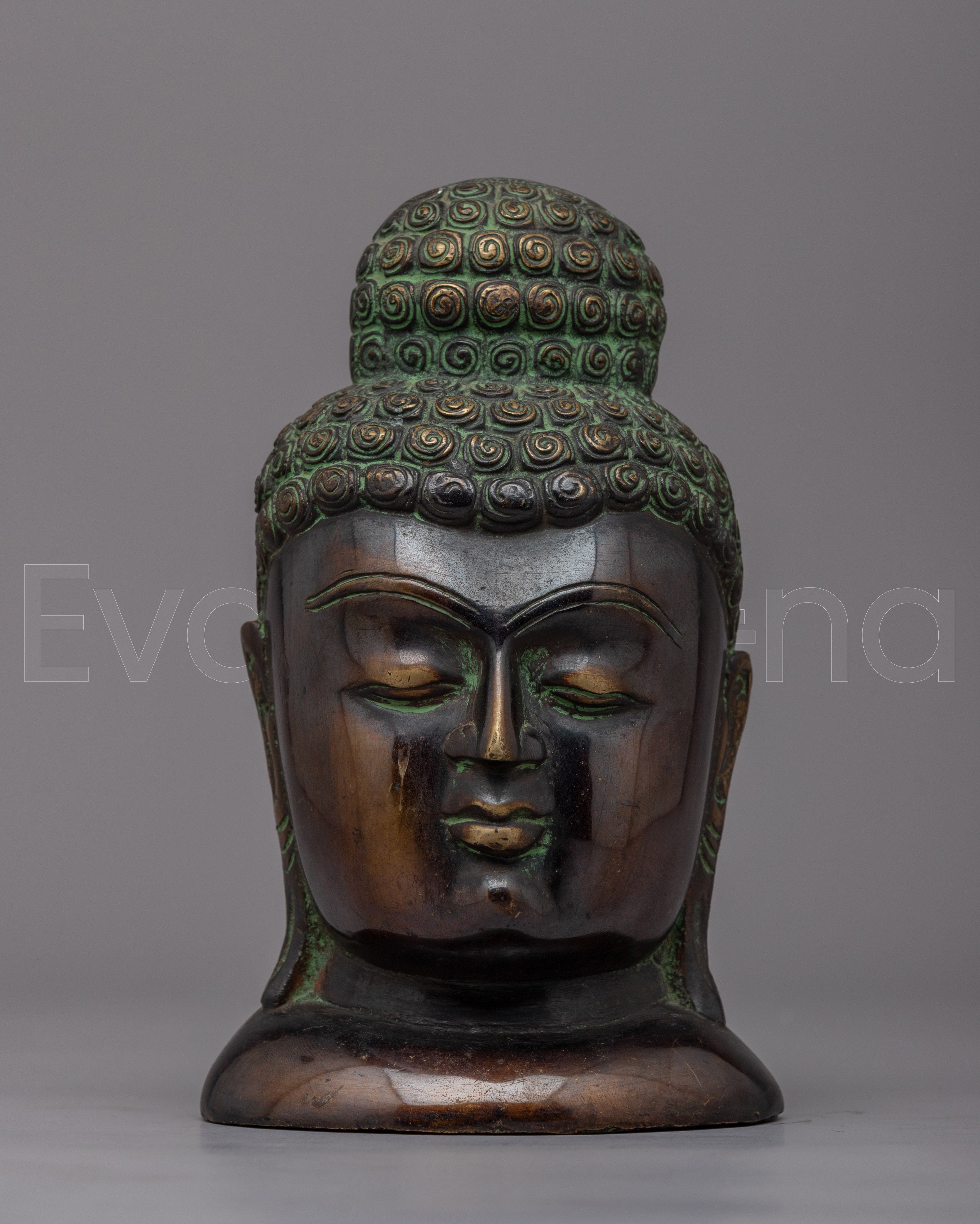 Buddha Snail Head Statue