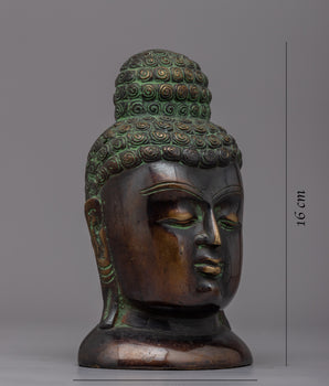 Buddha Snail Head Statue | Add a Touch of Vintage Spirit to Your Decor