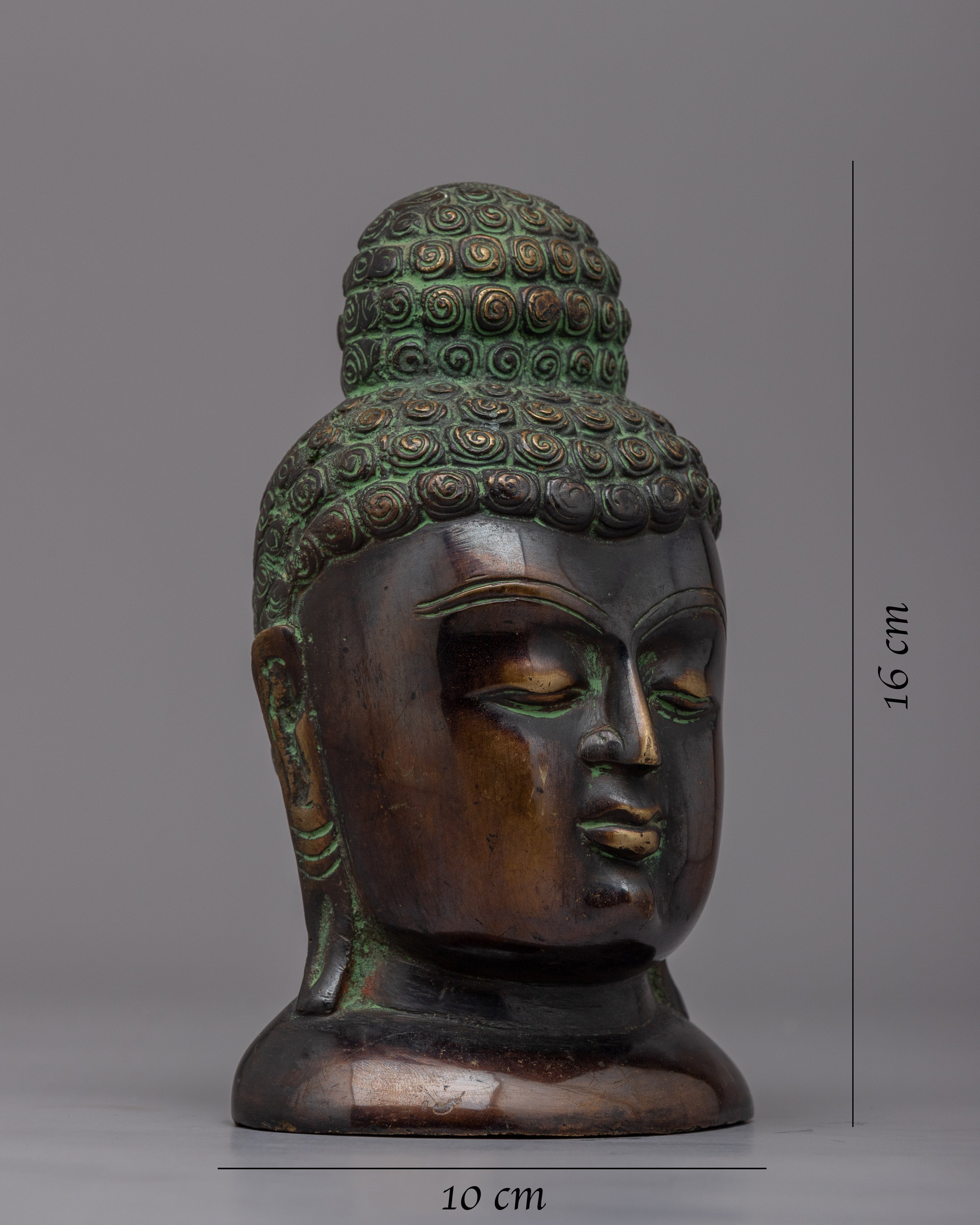 Buddha Snail Head Statue | Add a Touch of Vintage Spirit to Your Decor