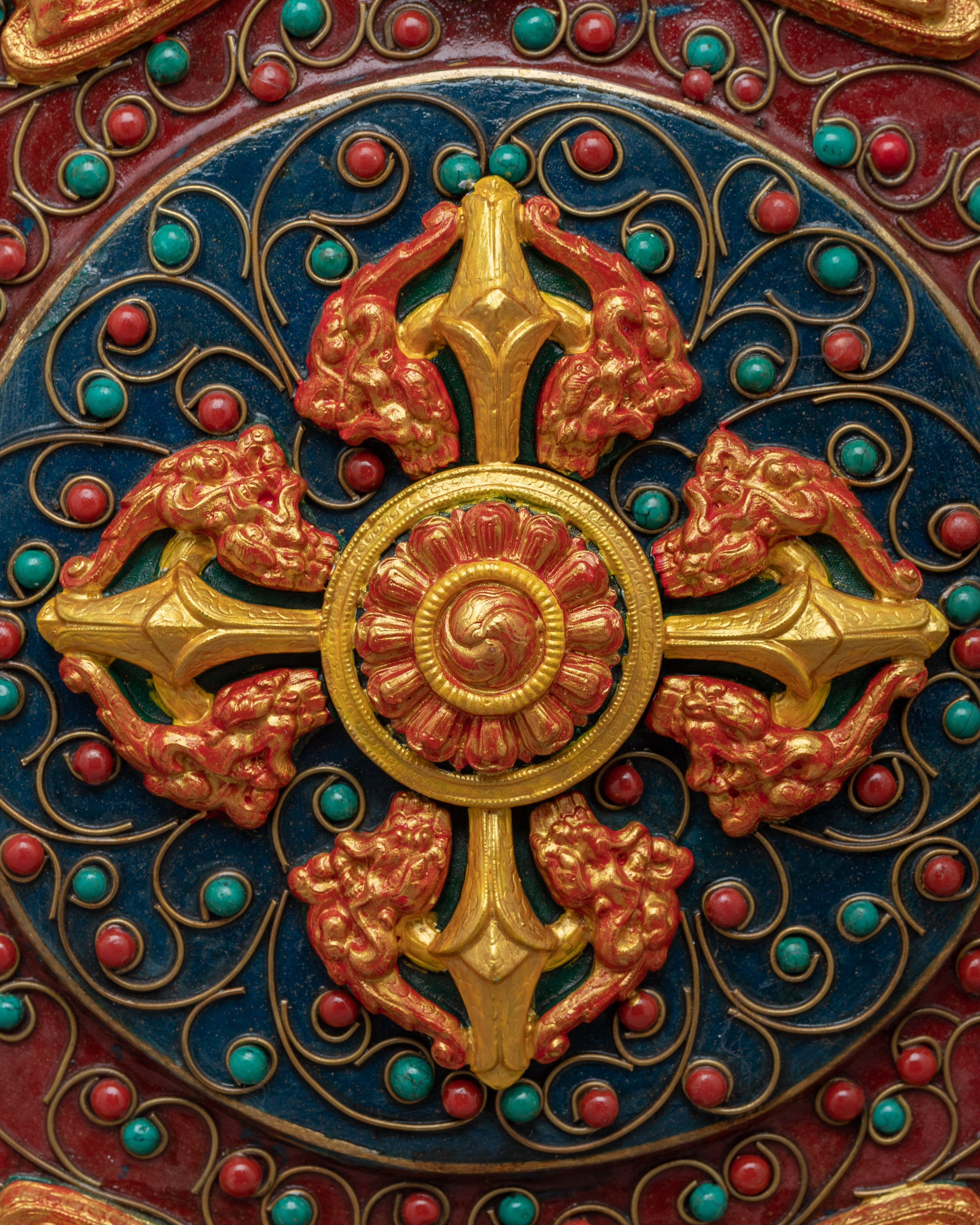 Tibetan Circular Mandala Art | Add a Touch of Grace and Beauty to Your Walls
