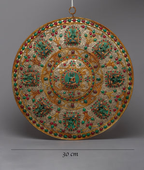 Round Mandala | Illuminate Your Space with the Transcendent Mandala