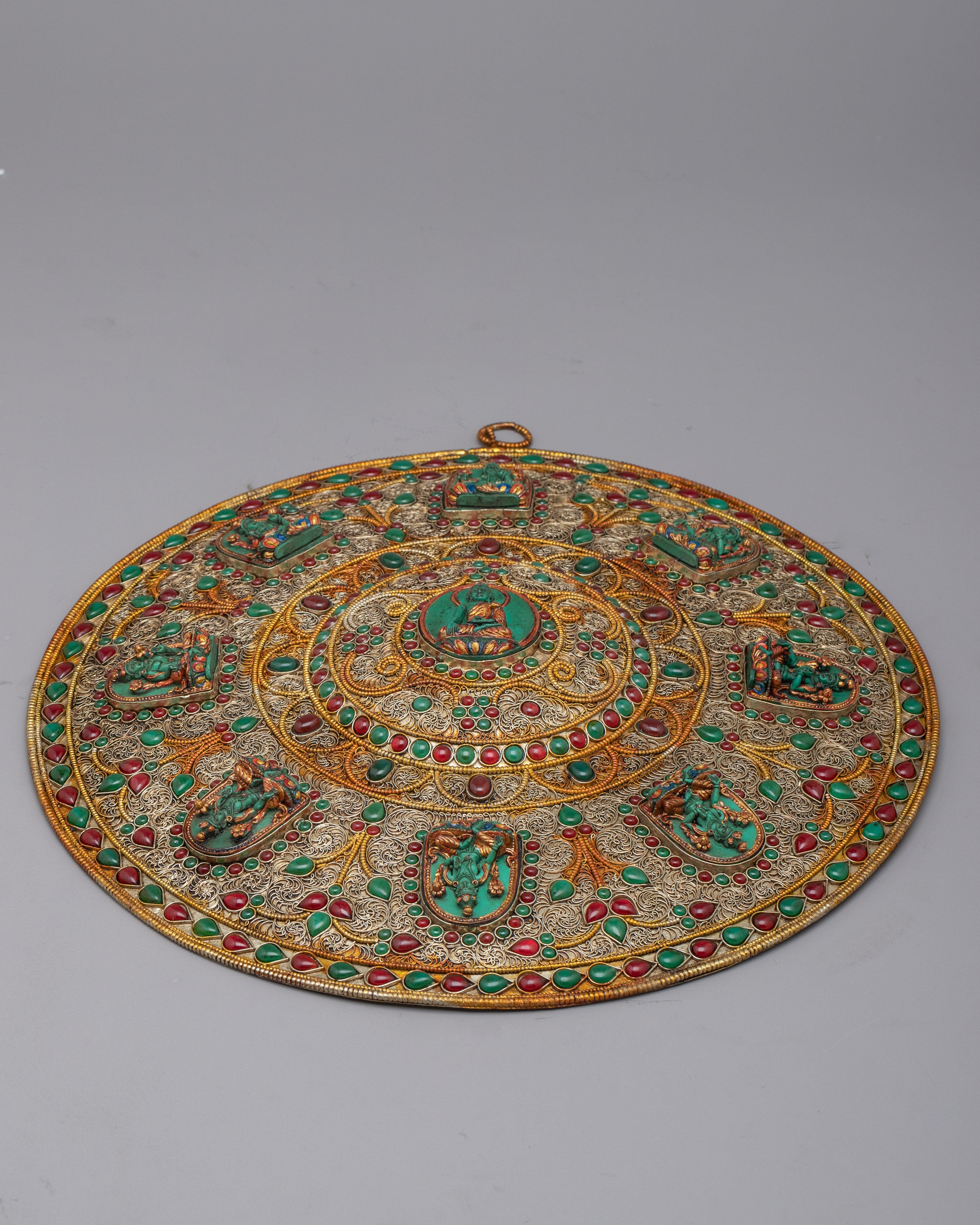 Round Mandala | Illuminate Your Space with the Transcendent Mandala
