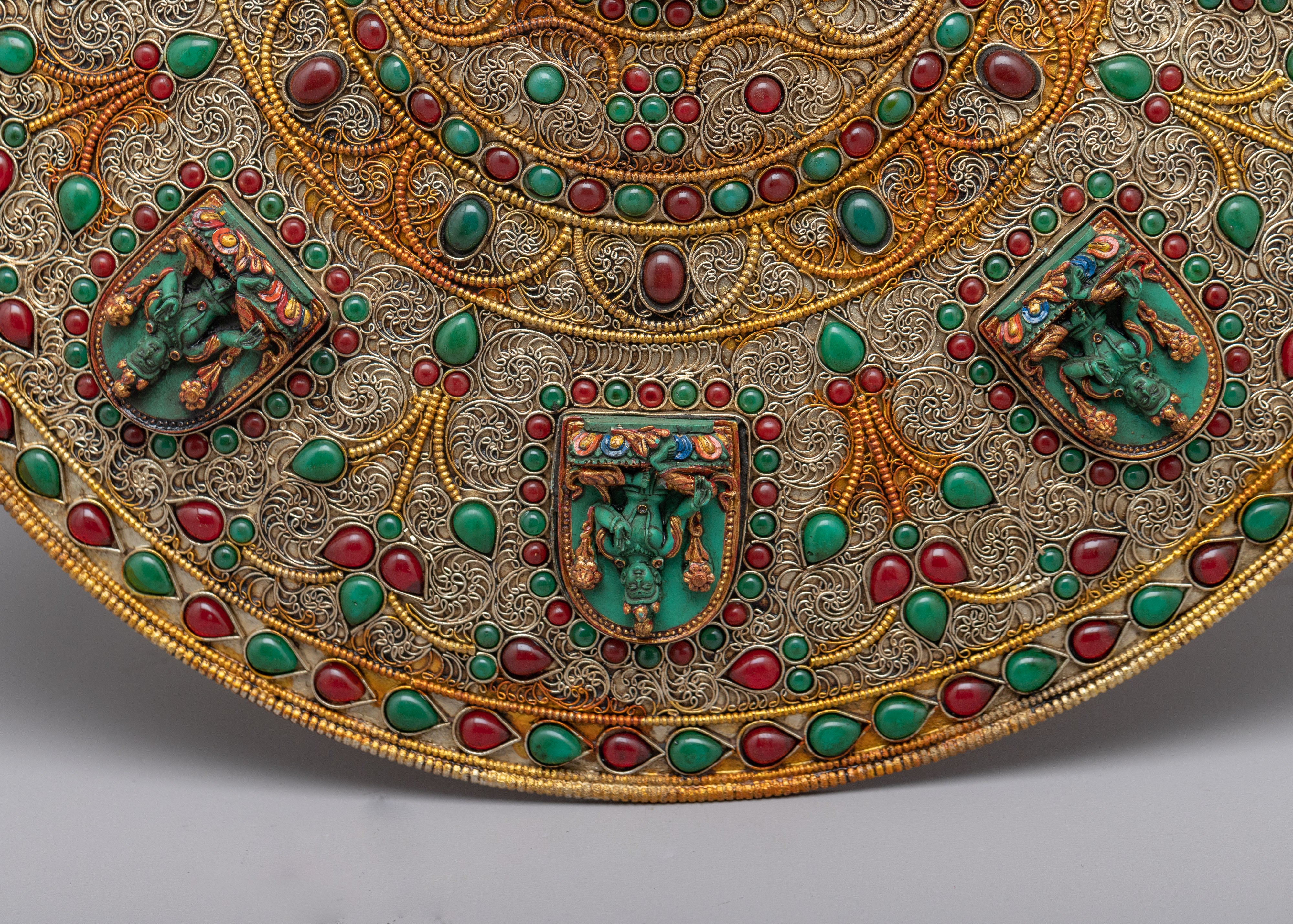 Round Mandala | Illuminate Your Space with the Transcendent Mandala