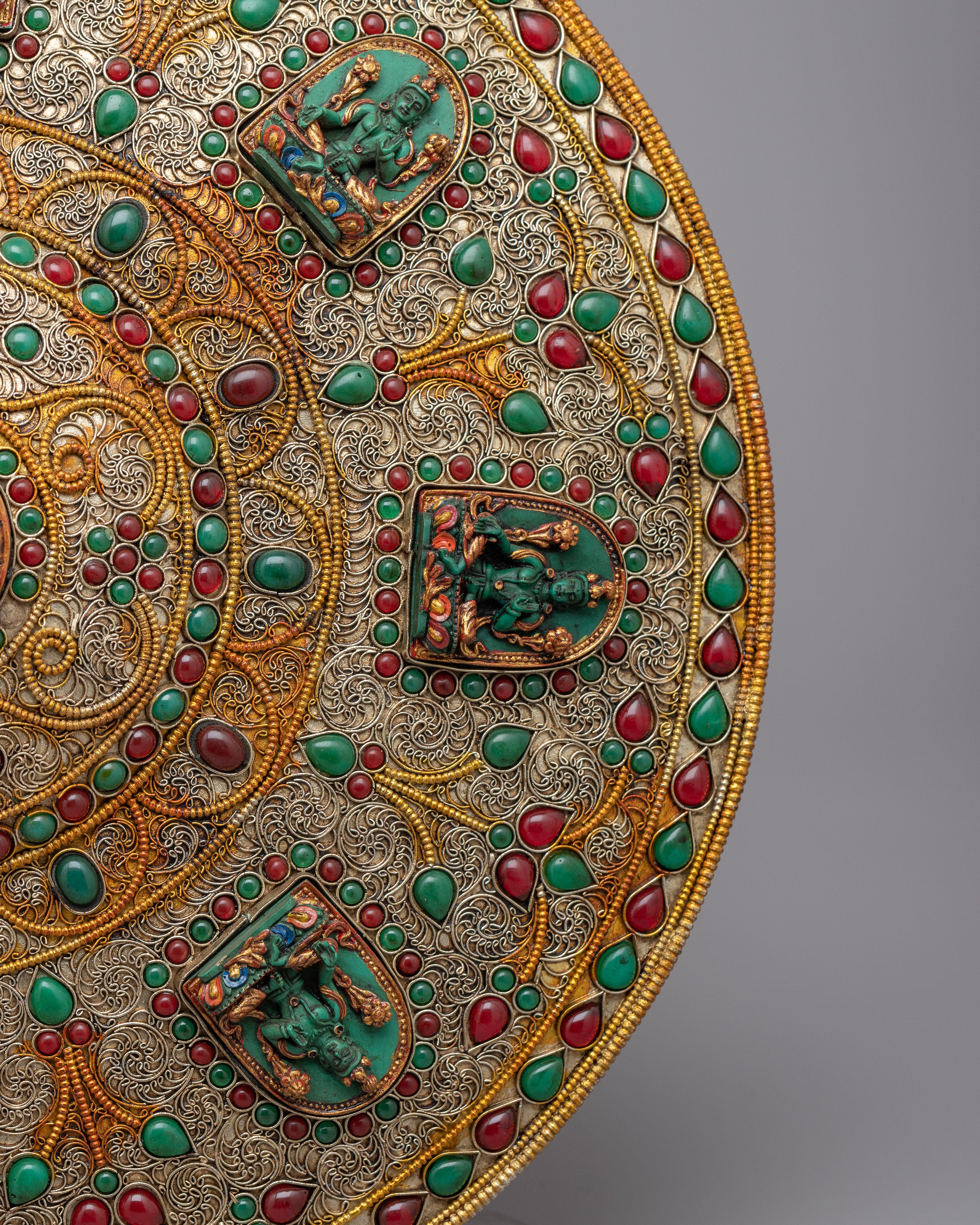 Round Mandala | Illuminate Your Space with the Transcendent Mandala