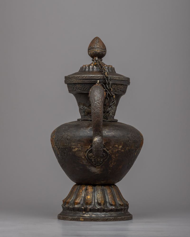 Artisan Buddhist Iron Tea Pot | Embrace the Tradition of Tea Ceremony