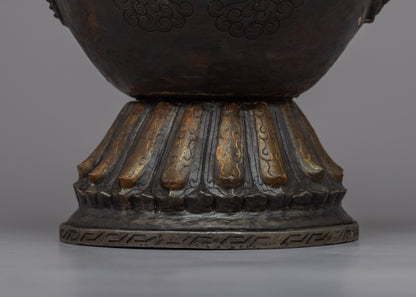 Artisan Buddhist Iron Tea Pot | Embrace the Tradition of Tea Ceremony