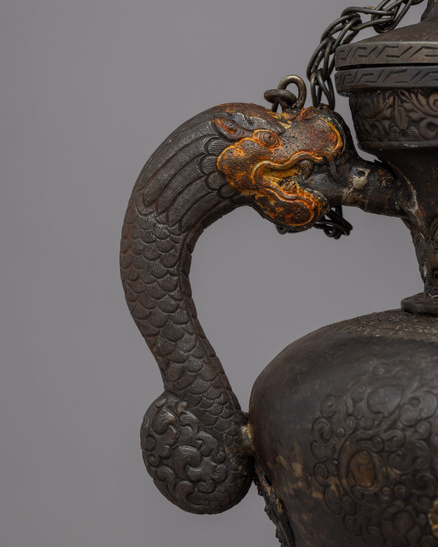 Artisan Buddhist Iron Tea Pot | Embrace the Tradition of Tea Ceremony