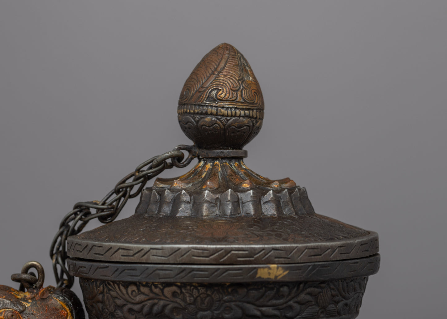 Artisan Buddhist Iron Tea Pot | Embrace the Tradition of Tea Ceremony