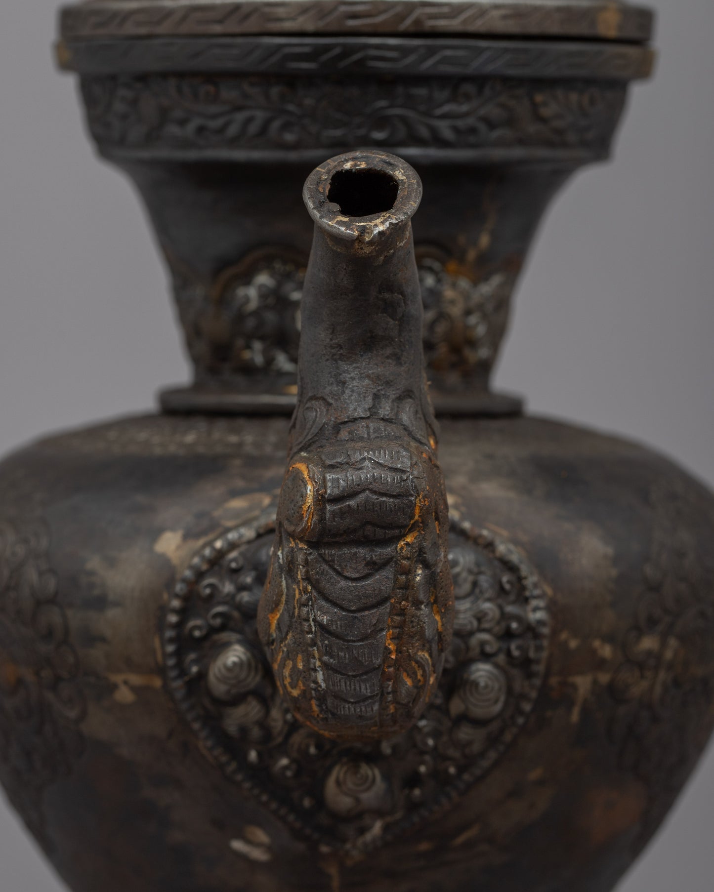 Artisan Buddhist Iron Tea Pot | Embrace the Tradition of Tea Ceremony