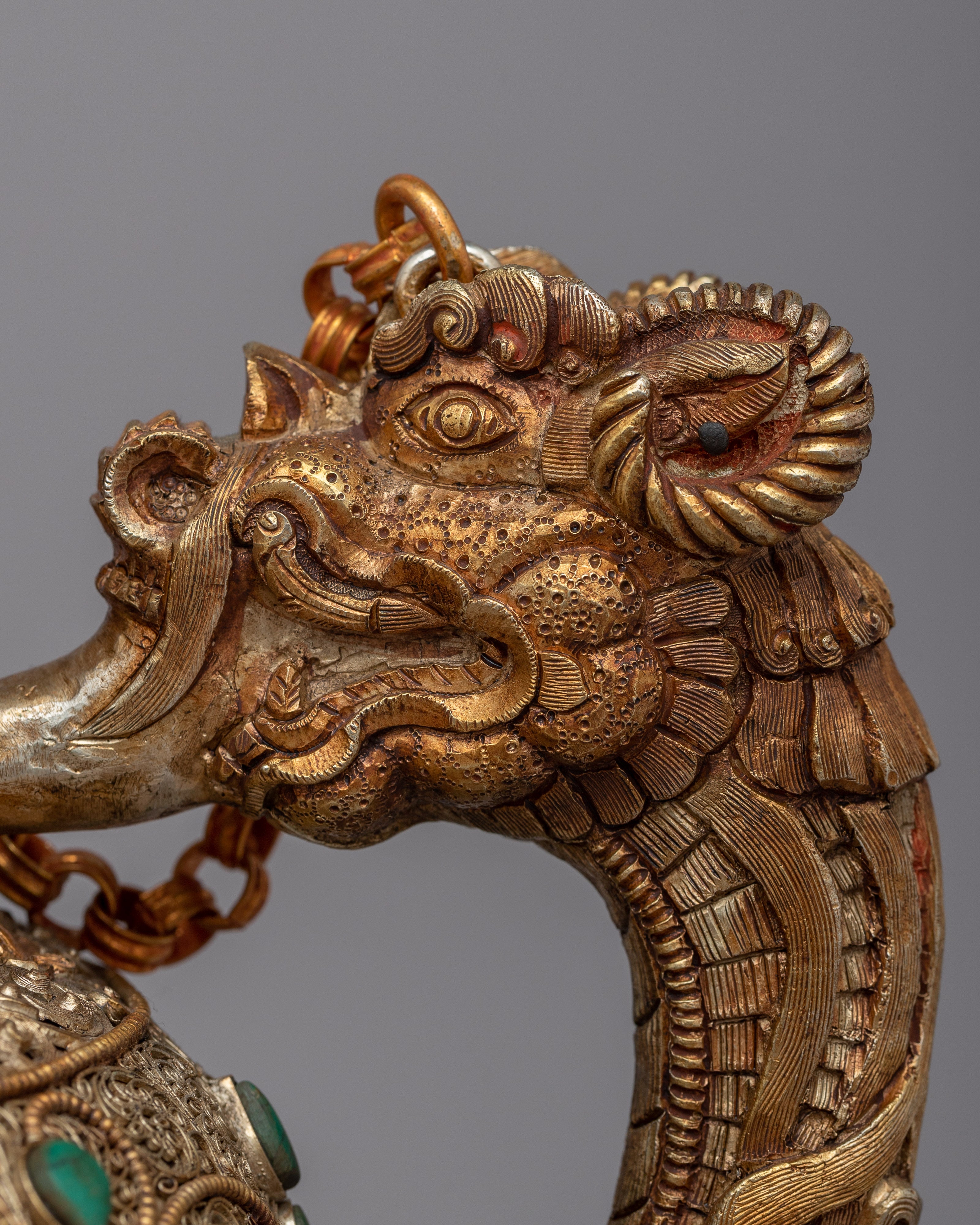Copper Tea Pot | Embrace Tranquility through Buddhist Artwork