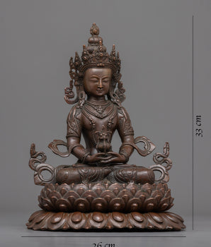 Amitayus Buddhist Statue | The Buddha of Infinite Life and Longevity