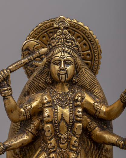 Kali mata Mantra Practice Statue |  Adorning Your Space with the Divine Mother