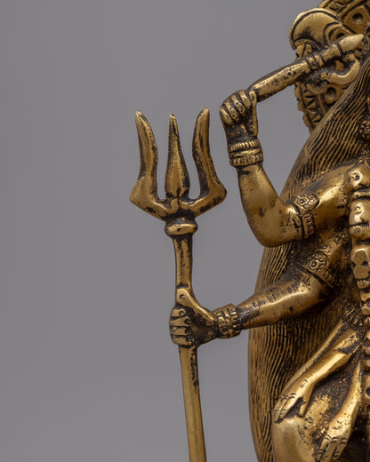 Kali mata Mantra Practice Statue |  Adorning Your Space with the Divine Mother