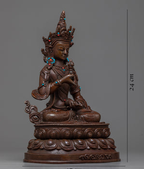 vajrasattva-oxidized sculpture