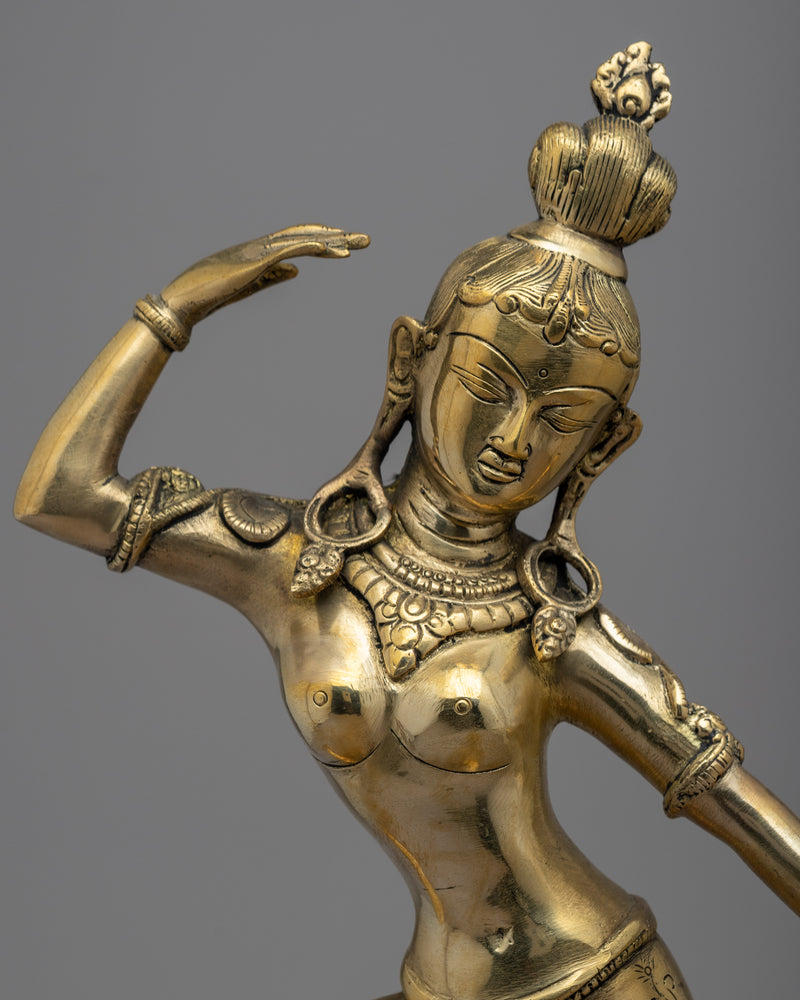 Dancing Shiva and Parvati Statue | Capturing the Divine Cosmic Dance of Love
