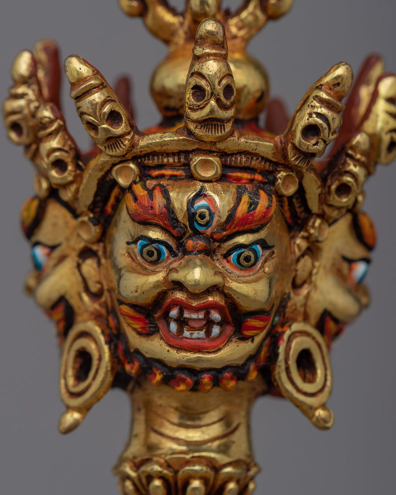Copper Body Dorje Phurba Dagger | Sacred Buddhist Ritual Tool