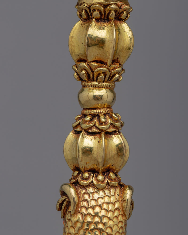 Copper Body Dorje Phurba Dagger | Sacred Buddhist Ritual Tool