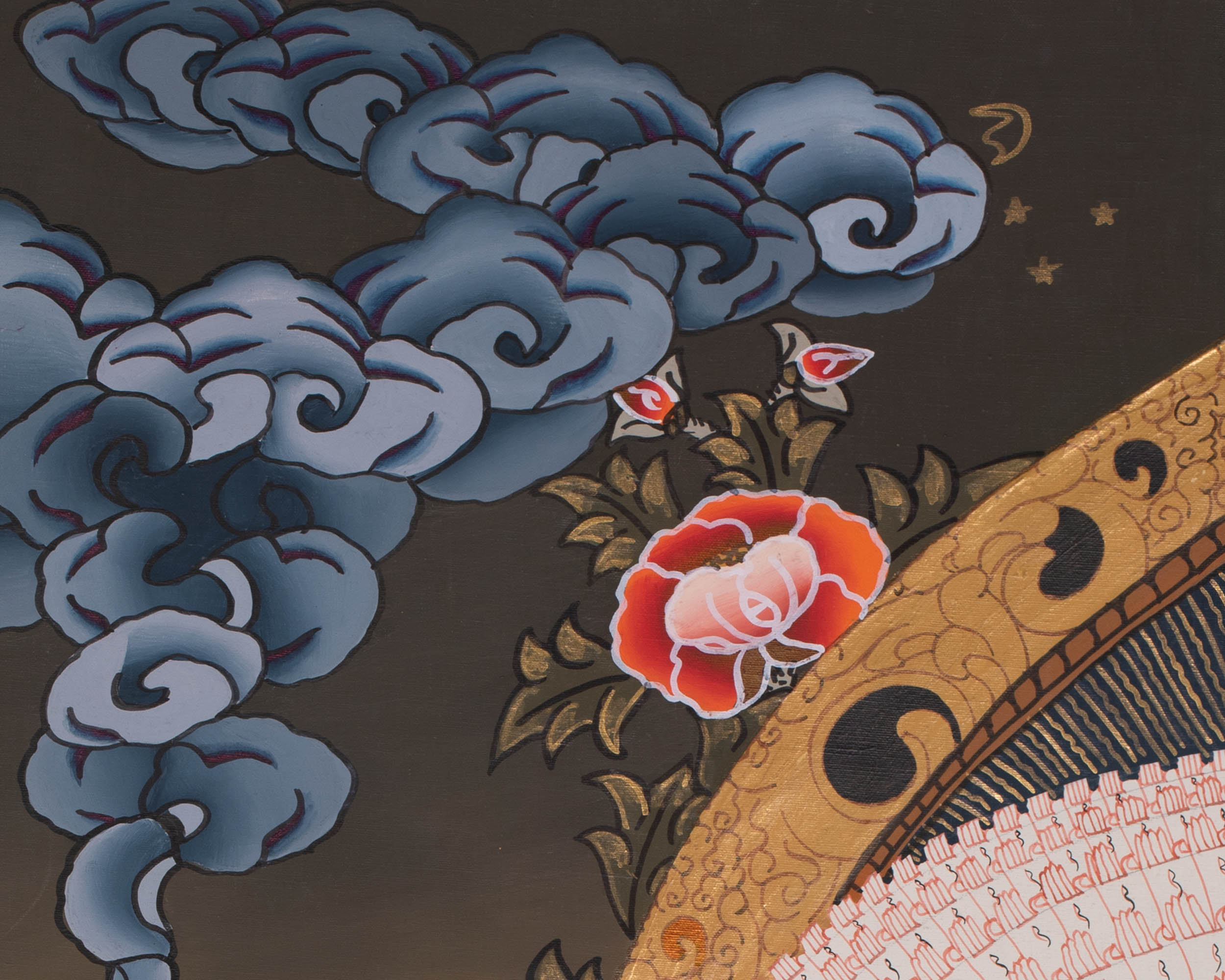 Thousand Armed Bodhisattva Chenrezig Thangka | Tibetan Compassion Buddha Art