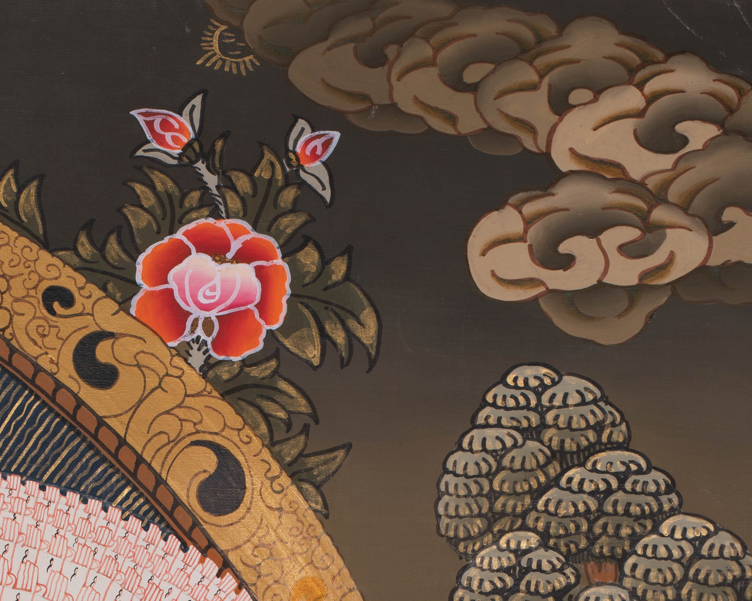 Thousand Armed Bodhisattva Chenrezig Thangka | Tibetan Compassion Buddha Art