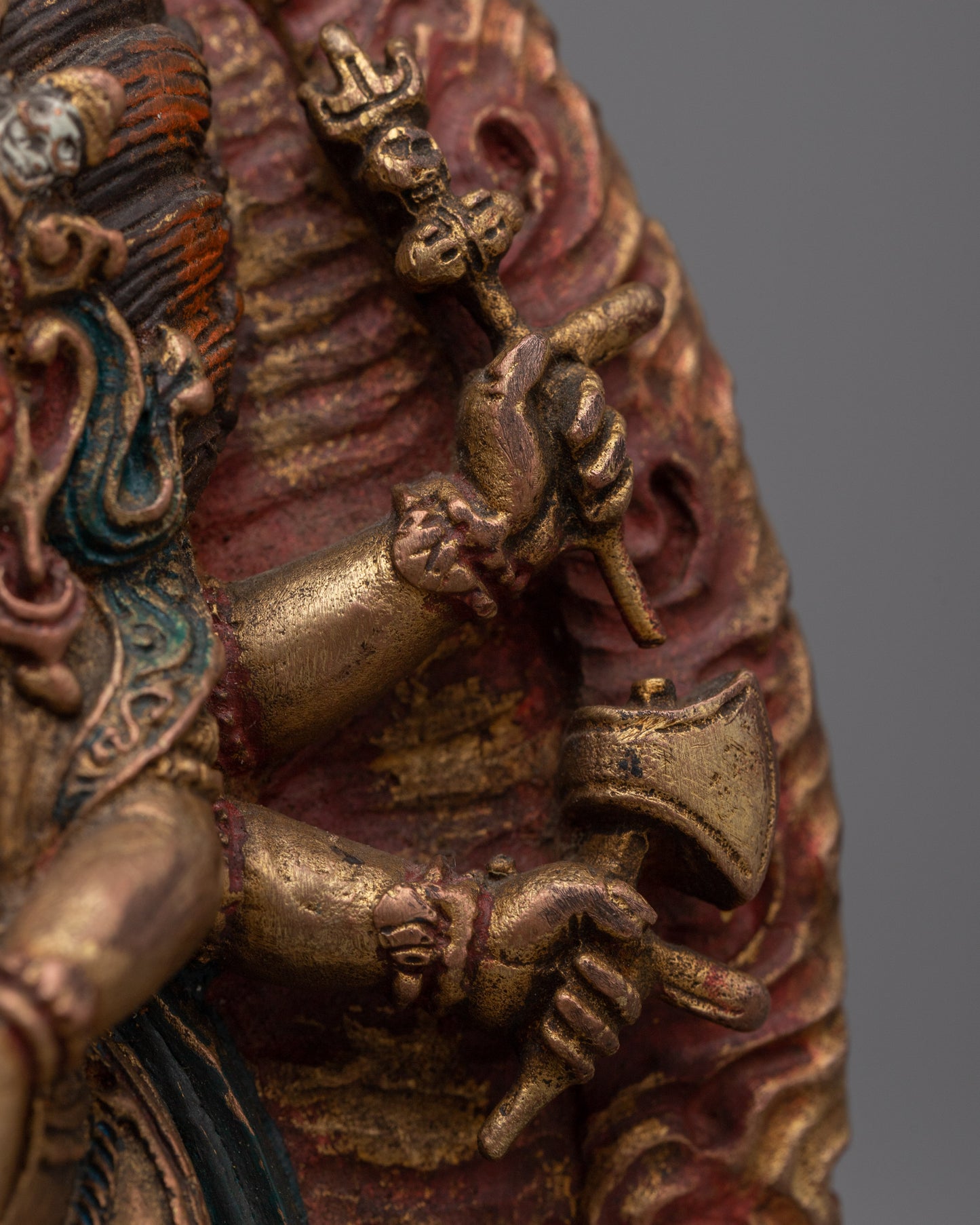 Mahakala Statue for Ritual and Meditation | The Fearsome Deity Mahakala