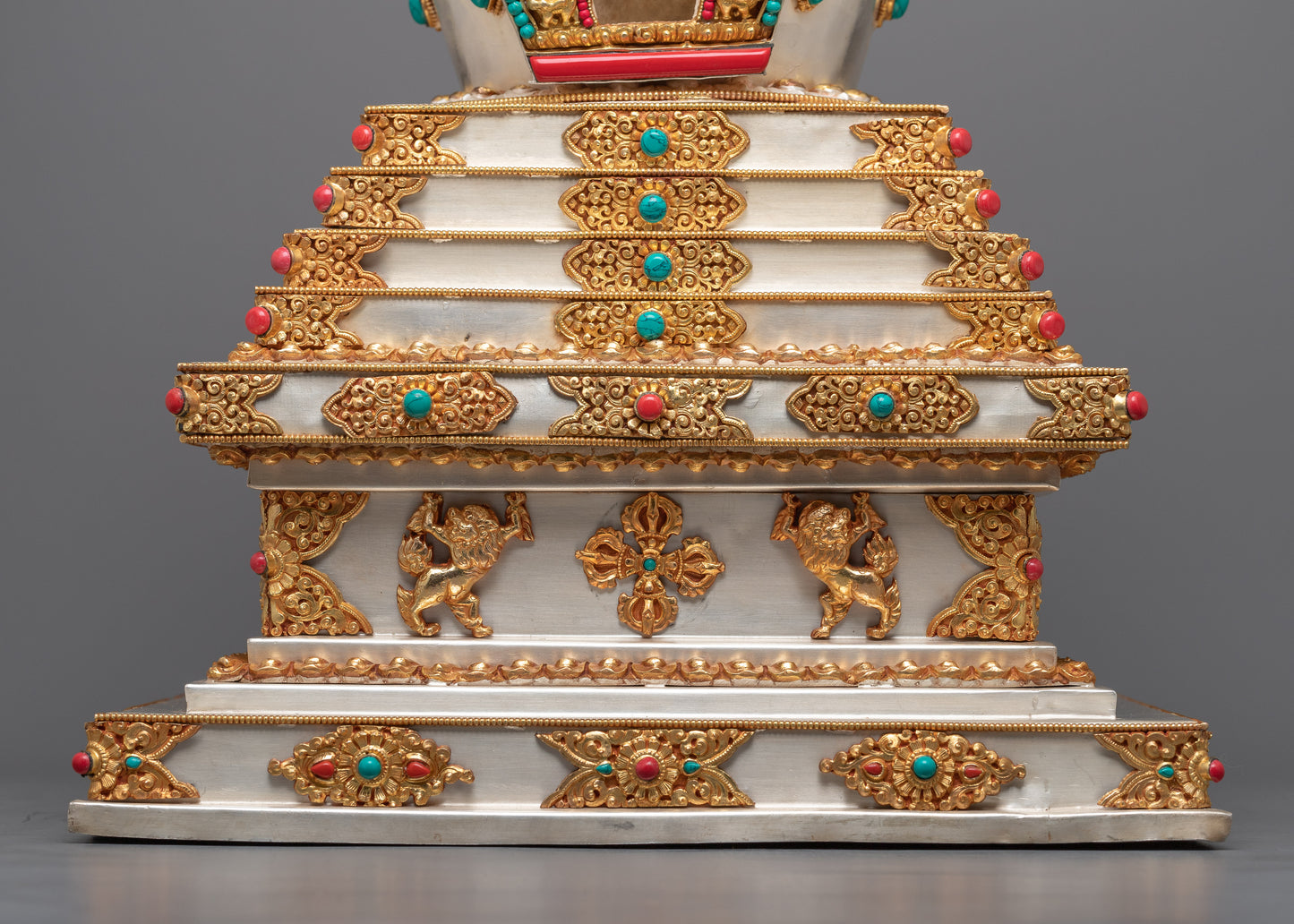 Dharmakaya Stupa | 24k Gold plated Stupa